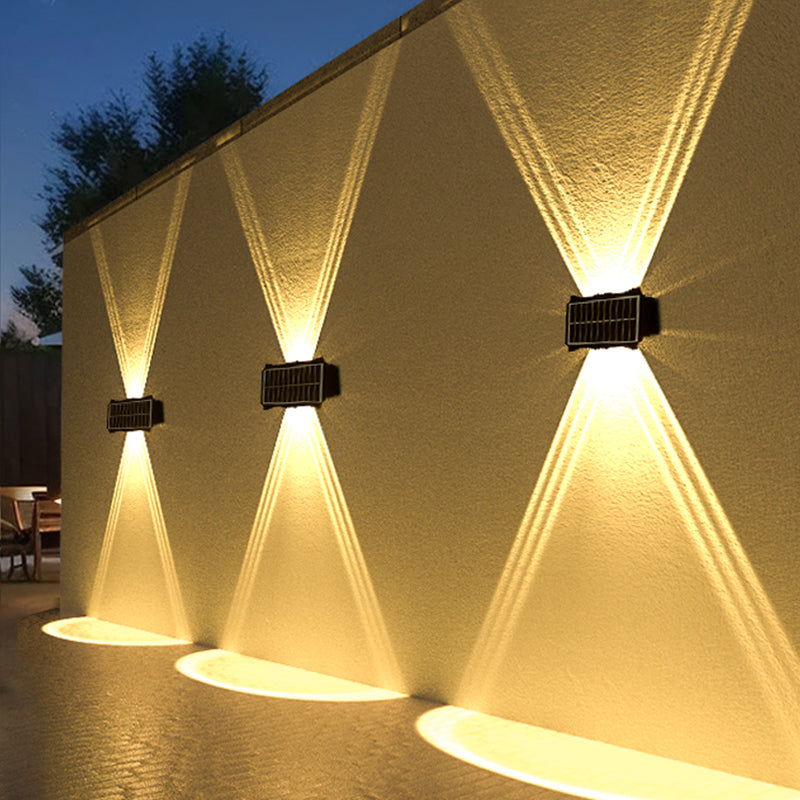 SolarGlow™ Outdoor Wall Light — Dual Beam Waterproof Solar Lamp